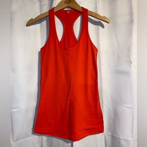 EUC Lululemon Cool Racerback Tank Top Shirt Size 4 Red